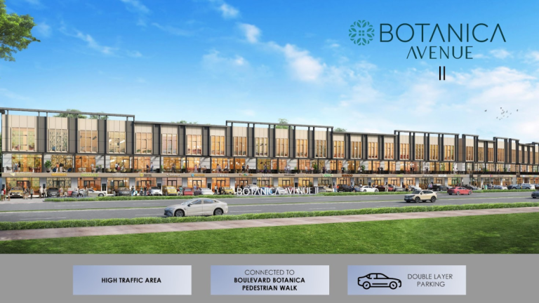 ruko botanica avenue 2