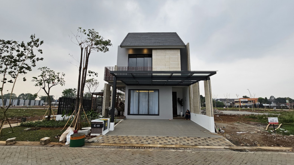 facade show unit aralia bintaro