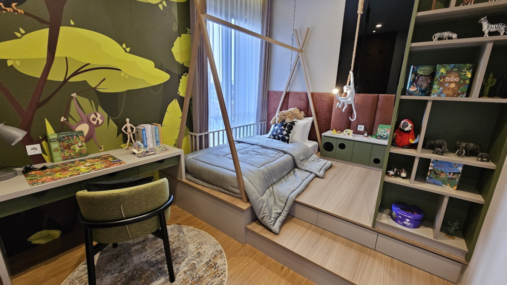 kamar anak show unit aralia bintaro