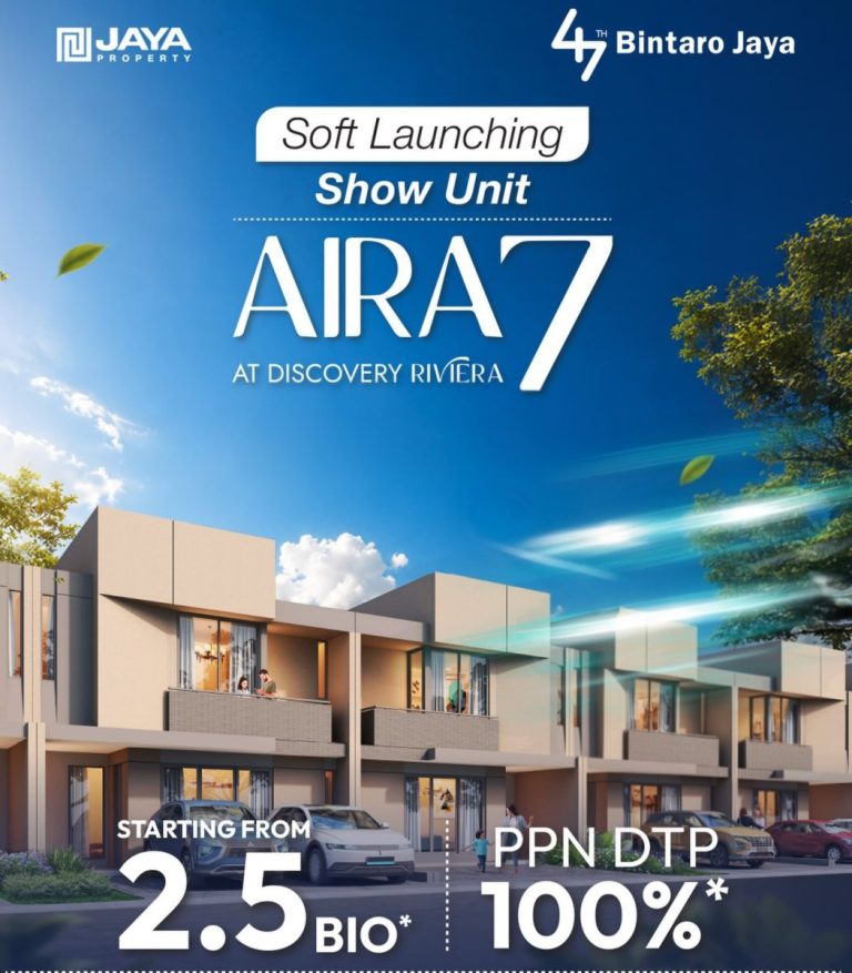 Soft Launching Show Unit Discovery Riviera 7 Juli 2026