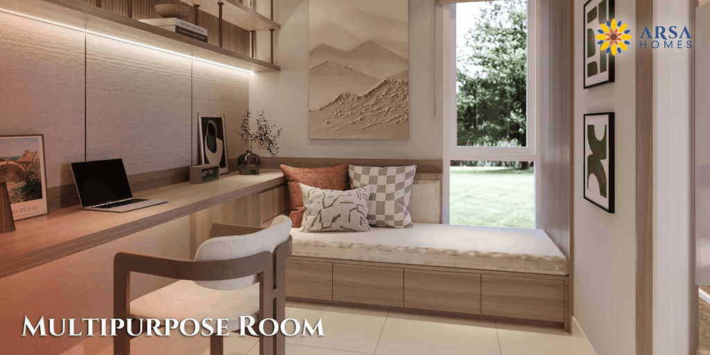 Arsa Homes Cirendeu tampilan interior multi function room